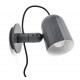 Applique NOC WALL gris - Câble branchement secteur - HAY