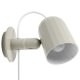 Applique NOC WALL blanc cassé - Câble branchement secteur - HAY