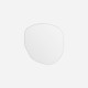 Miroir HDPEME asymétrique rond - House Doctor