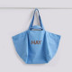 Sac cabas WEEKEND en coton bio Sky Blue - Hay