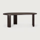Table | Bureau BOOMERANG en acajou brun - Ethnicraft