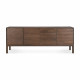 Buffet 3 portes | 3 tiroirs SONO en teck - Ethnicraft