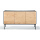 Buffet 3 portes BLACKBIRD en chêne - Ethnicraft