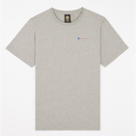 Tee-shirt Confort FAT LETTERS Gris - Jonsen Island