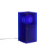 Lampe à poser LOP small rectangle blue - Bang