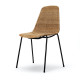 EXPO // Chaise BASKET CHAIR en rotin pieds noir - FeelGood Designs