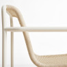 Fauteuil bas dossier bas Outdoor PALISSADE CORD - HAY