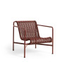 Fauteuil bas dossier bas Outdoor PALISSADE CORD - HAY