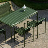 Fauteuil bas dossier bas Outdoor PALISSADE CORD - HAY