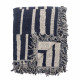 Plaid FRANCKIE en coton recyclé - Bloomingville