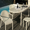 Tabouret empilable outdoor GROOVE - Tom Dixon