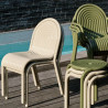 Tabouret empilable outdoor GROOVE - Tom Dixon