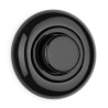 Variateur universel led en porcelaine noire sans cache (encastrable) Ref.174030 - THPG