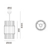 Suspension PAN 300 en aluminium - Lyfa