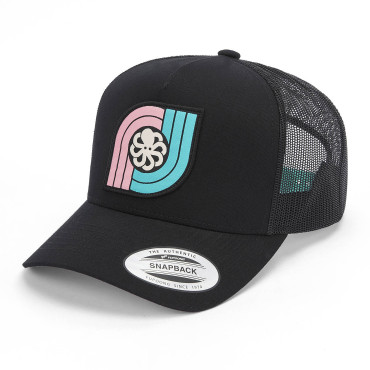 Casquette TRUCKER DOUBLE J Black - Jonsen Island