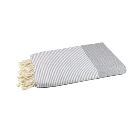 Fouta en nid d'abeille en coton reçyclé - By Foutas