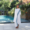 Fouta doublée éponge en coton recyclé - By Foutas