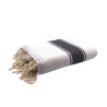 Fouta doublée éponge en coton recyclé - By Foutas