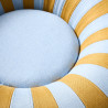Pouf gonflable indoor outdoor FLOAT small blue ochre - Studio About
