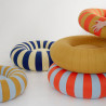 Pouf gonflable indoor outdoor FLOAT small blue ochre - Studio About