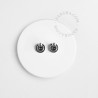 Double interrupteur simple allumage ou va et vient en porcelaine blanche brillante - Zangra