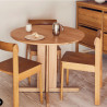 Table ronde TREFOIL en chêne - Form & Refine