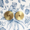 Double interrupteur simple allumage ou va et vient en laiton - Zangra