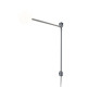 EXPO // Applique Potence pivotante Charlotte Perriand Mini Grey - Nemo Lighting