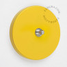 Bouton poussoir à push en métal jaune - Zangra