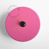 Bouton poussoir à push en métal rose - Zangra