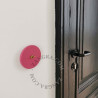 Double Interrupteur / bouton poussoir à push en métal rose - Zangra