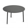 Table d'appoint ronde Outdoor August en aluminium - Vincent Van Duysen - Serax