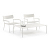 EXPO // Table basse rectangulaire Outdoor AUGUST en aluminium Sand - Serax