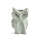 Vase OWL S AFTER MIDNIGHT light blue en céramique - Serax