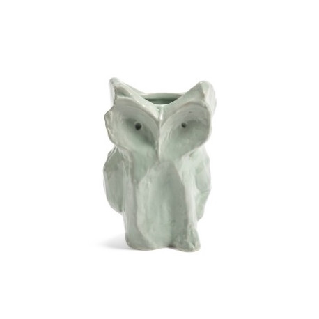 Vase OWL S AFTER MIDNIGHT light blue en céramique - Serax