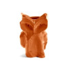 Vase OWL S AFTER MIDNIGHT orange en céramique - Serax