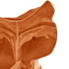 Vase OWL S AFTER MIDNIGHT orange en céramique - Serax