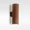 Applique murale outdoor double HANS en argile - Toscot