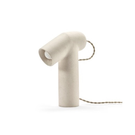 Lampe de table MAIA en grès beige- Serax