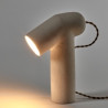 Lampe de table MAIA en grès beige- Serax