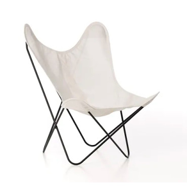 Fauteuil Outdoor AA Butterfly Batyline EDEN Structure noire  - Airborne