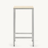 Tabouret Haut ALU STOOL en aluminium - Valerie Objects