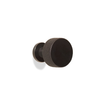 Patère ANGLE HOOK en acier peint Noir Mat - Form & Refine