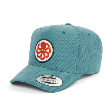 Casquette Trucker CORDUROY Adriatic Blue - Jonsen Island