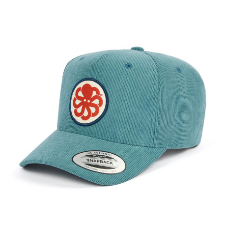 Casquette Trucker CORDUROY Adriatic Blue - Jonsen Island