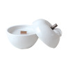Bougie POM' GLOW Blanc Patchouli - Opjet Paris