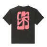 T-shirt Confort THE ARTIST Black Délavé - Jonsen Island