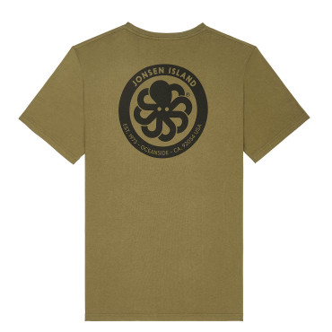 T-shirt Classic AUTHENTIC DIAMOND Ivy Green - Jonsen Island
