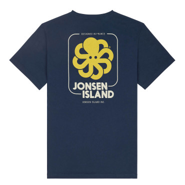 T-shirt Classic BIG LABEL Navy - Jonsen Island