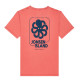 T-shirt Classic BIG LABEL Red Délavé - Jonsen Island